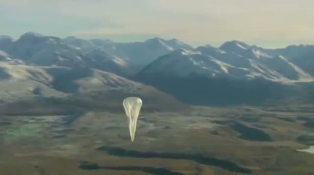 Google Launches Internet-beaming Balloons