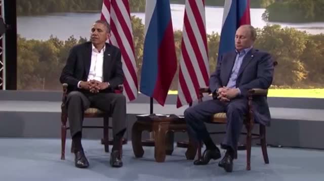 Obama, Putin Meet at G8