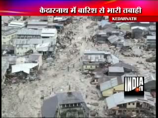 Kedarnath badly hit, temple not damaged
