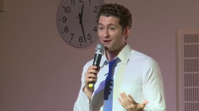 Glee's Matthew Morrison gives inspiring advice on how to succeed