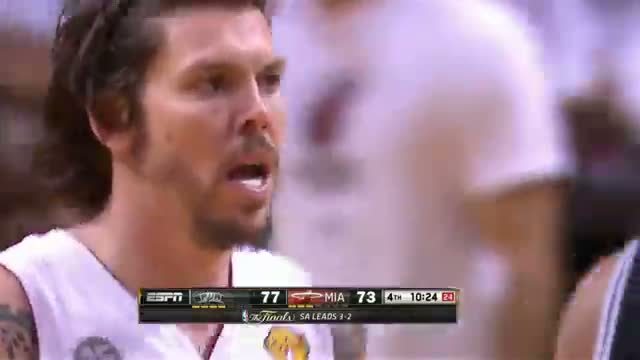 NBA: Mike Miller's 3-pointer with one shoe!