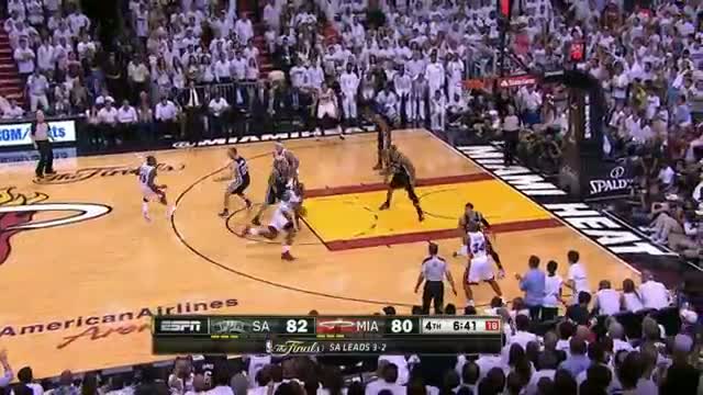 Top 10 Plays of the Night: NBA Finals Game 6 Spurs at Heat