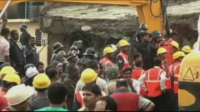 India Death Toll Climbs Amid Flooding, Collapse