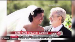 George Lucas' wedding with Mellody Hobson