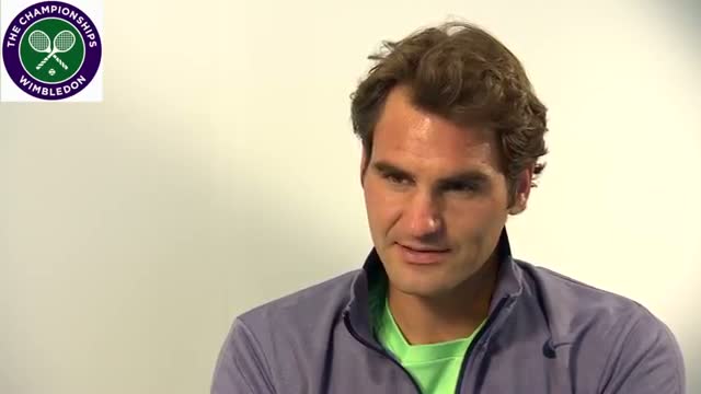 Roger Federer re-lives his Wimbledon memories