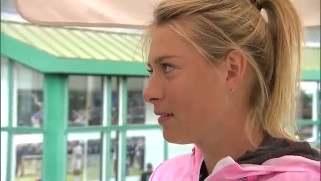 Maria Sharapova is quizzed on her Wimbledon knowledge