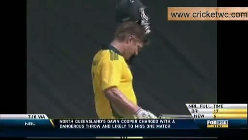 Shane Watson's inning against Bangladesh 185* in 96 balls