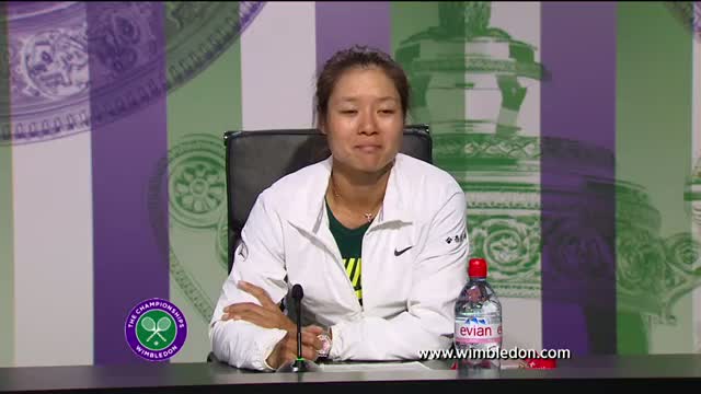 Li Na second round Wimbledon 2013 press conference