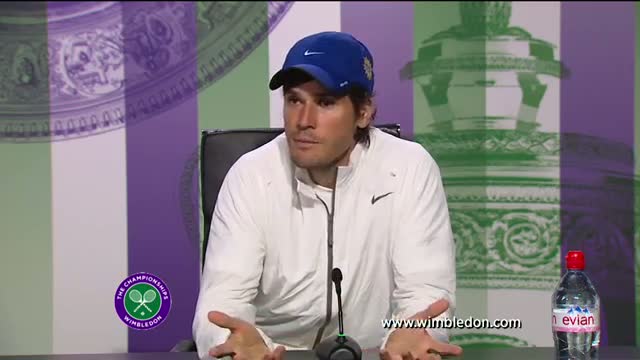 Tommy Haas second round Wimbledon 2013 press conference