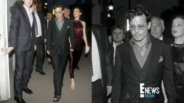Johnny Depp Holds Hands With Amber Heard