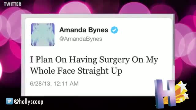 Amanda Bynes Is Getting Her Whole Face Re-Done With Plastic Surgery