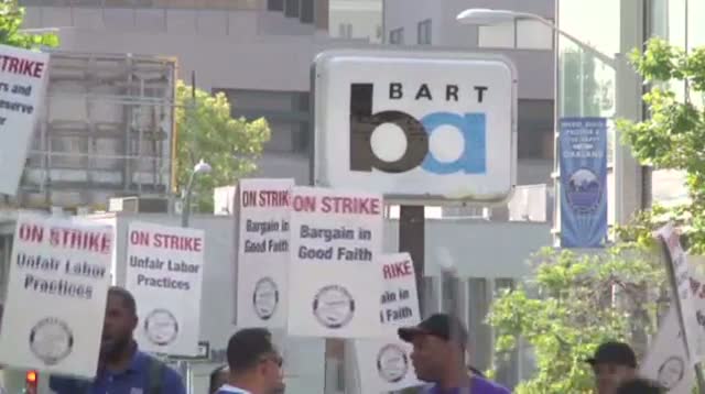 Strike Causing Tough Commute for Bay Area