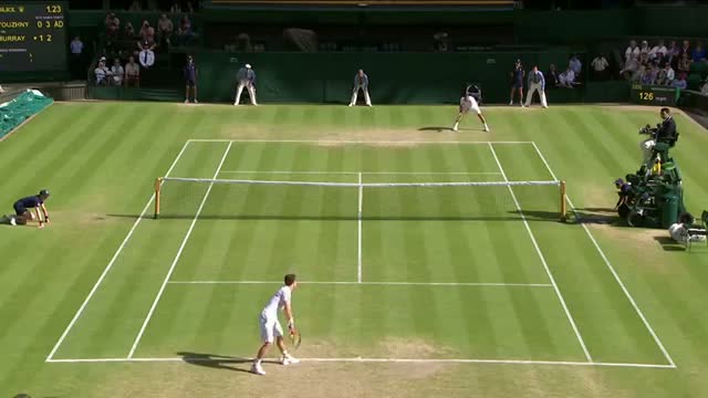 Andy Murray v Mikhail Youzhny - Wimbledon 2013 Day 7 Highlights
