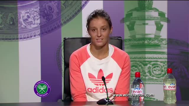Laura Robson fourth round Wimbledon 2013 press conference