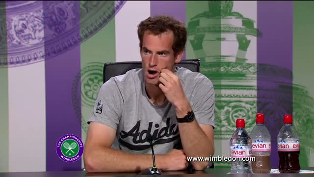 Andy Murray moves into quarter-finals at Wimbledon 2013