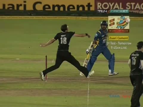 Interesting Cricket - Two wrongs make a right - Sangakkara out twice in two balls
