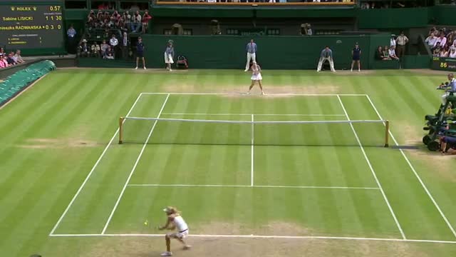 Sabine Lisicki v Agnieszka Radwanska - Wimbledon 2013 Day 10 Highlights