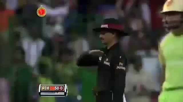 Chris Gayle 37 runs in 1 Over