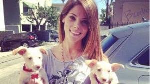 ASHLEY GREENE Adopts Two Dogs!