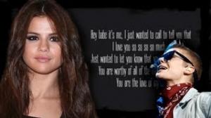 Justin Bieber's Voicemail in Selena Gomez's "Love Will Remember" Song?
