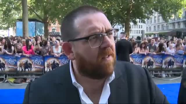 The World's End: Nick Frost talks about the film, drinking pints, hangovers and pub crawls