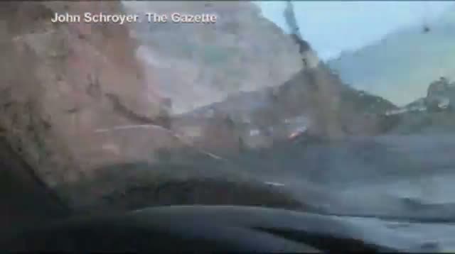 Mudslide Sweeps Colo. Driver Off Highway