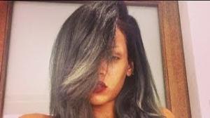 Rihanna Dyes Her Hair Gray