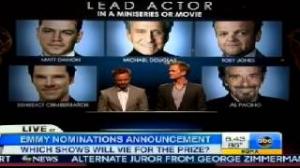 2013 Primetime Emmy Awards Nominations Announcement 65th Primetime 2013 VIDEO