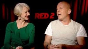 RED 2 Cast Interview: Bruce Willis, Helen Mirren & More!