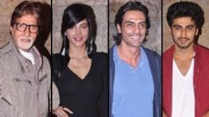 Bollywood celebs @ D- Day Special screening