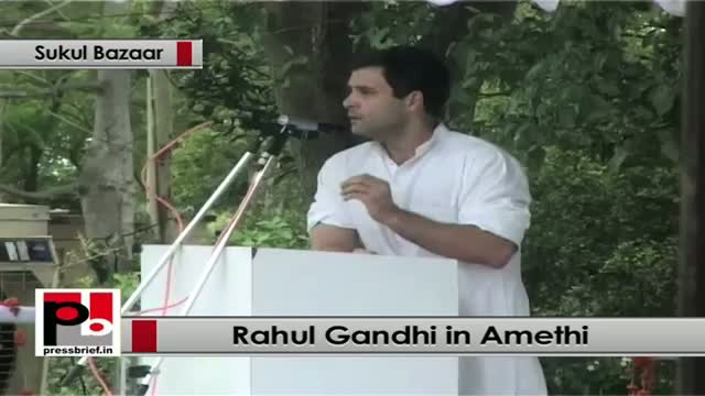 Rahul Gandhi in Amethi assures to bring in more development