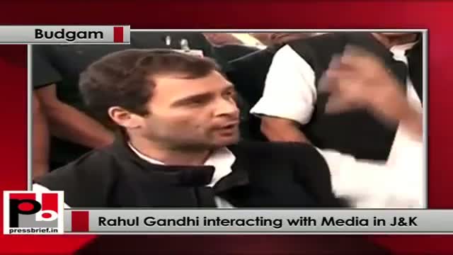 Rahul Gandhi in Jammu & Kashmir comments on India-Pak relationship