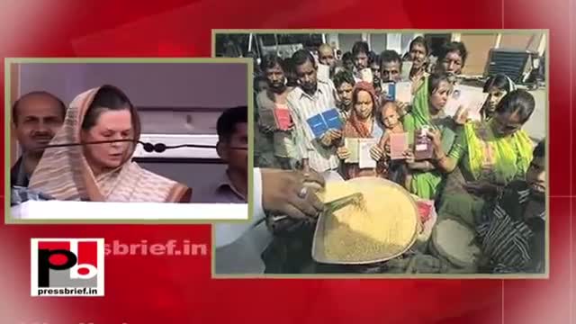 Sonia Gandhi - main inspiration behind UPA's welfare policies