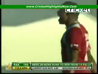 Pakistan vs Westindies - 2nd ODI Highlights - (16th July 2013) Part 4/4