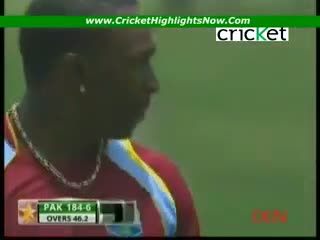 Pakistan vs Westindies - 3rd ODI Highlights - (19th July 2013) Part 2/4