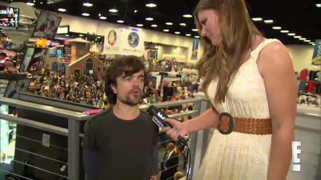 Peter Dinklage Gives Back at Comic-Con