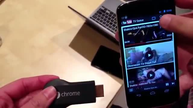 Hands-on with Google's Chromecast