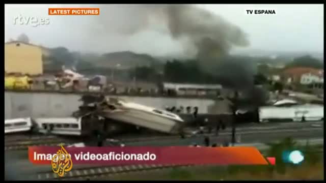 Dozens reported killed in Spanish rail crash