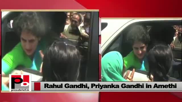 Rahul Gandhi, Priyanka Gandhi at Amethi to strengthen Congress