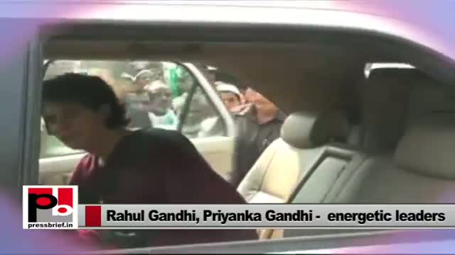 Rahul Gandhi, Priyanka Gandhi -- two energetic leaders