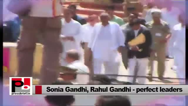 Sonia Gandhi and Rahul Gandhi - two efficient, energetic leaders of Congress