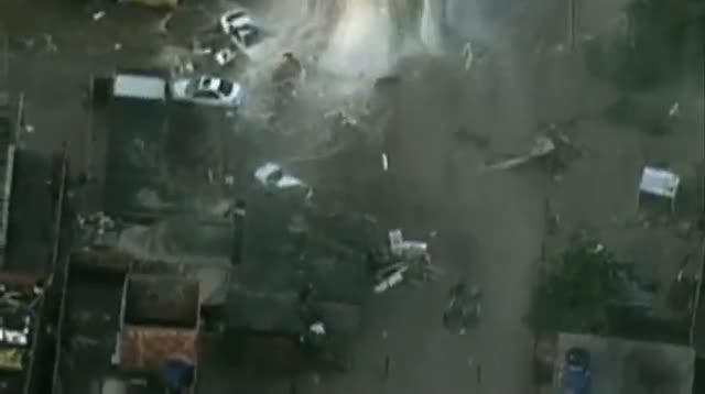 Deadly Water Main Explosion in Brazil