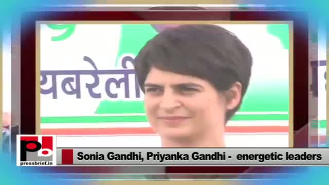 Sonia Gandhi and Priyanka Gandhi -- two efficient, energetic leaders of Congress
