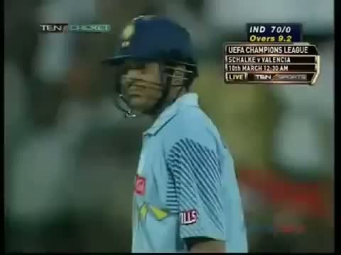 Sachin Demolishes Zimbabwe - 6 Sixes Out Of The Park - Sharjah