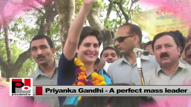 Charismatic and energetic Congress leader - Priyanka Gandhi