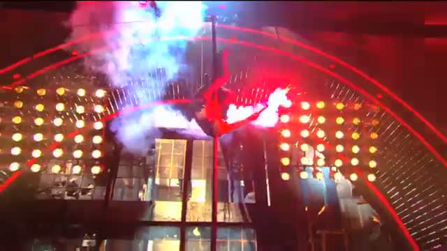 Alexandr Magala - Sword Swallower Does Backflips and Blows Fire - America's Got Talent 2013