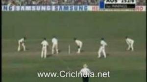 Harbhajan Singh's Hat-Trick - India v Australia 3rd Test Kolkata 2001