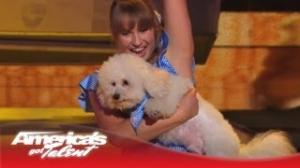 Kelsey & Bailey -- Dog Dances to "Hot and Cold" by Katy Perry -- America's Got Talent 2013