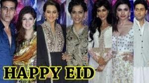 'Eid Mubarak' From Bollywood !
