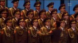 Red Army Choir & Moscow Military School - Russian Folk Songs.(H.Q.sound)